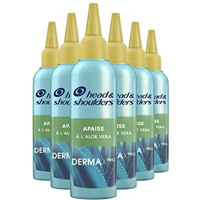 Head & Shoulders Dermaxpro Kalmeert, verzorgende crème voor droog jeukend hoofdleer, 6 x 145 ml Head & Shoulders Dermaxpro Kalmeert, verzorgende crème voor droog jeukend hoofdleer, 6 x 145 ml