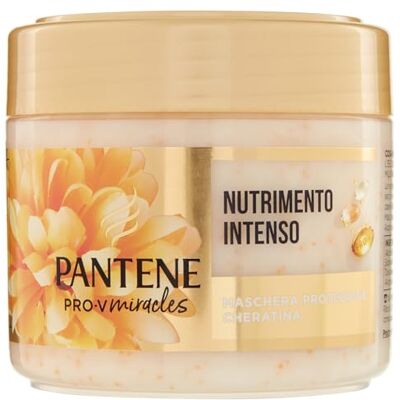 Pantene Nutriment Intensief haarmasker met biotine en complexe bescherming keratine, 300 ml, Pro-V Miracles masker voor droog haar, maakt het haar de hele dag zacht, met Pro-V-parels Pantene Nutriment Intensief haarmasker met biotine en complexe bescherming keratine, 300 ml, Pro-V Miracles masker voor droog haar, maakt het haar de hele dag zacht, met Pro-V-parels
