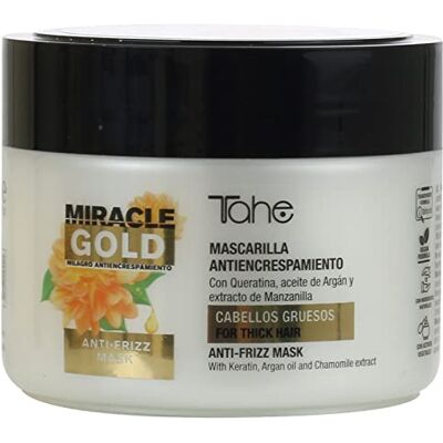 Tahe Miracle Gold Anti-stress masker voor dik haar, 300 ml Tahe Miracle Gold Anti-stress masker voor dik haar, 300 ml