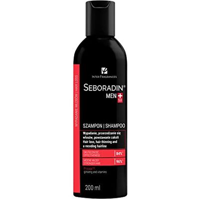 SEBORADIN Men Shampoo tegen uitval, dik haar, sterk, 200 ml SEBORADIN Men Shampoo tegen uitval, dik haar, sterk, 200 ml