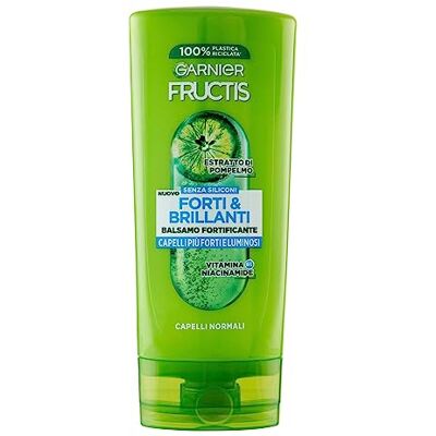 Garnier Fructis versterkende balsem, voor normaal haar, sterk en helder haar, met grapefruitextract en vitamine B6, sterk en glanzend, 200 ml Garnier Fructis versterkende balsem, voor normaal haar, sterk en helder haar, met grapefruitextract en vitamine B6, sterk en glanzend, 200 ml