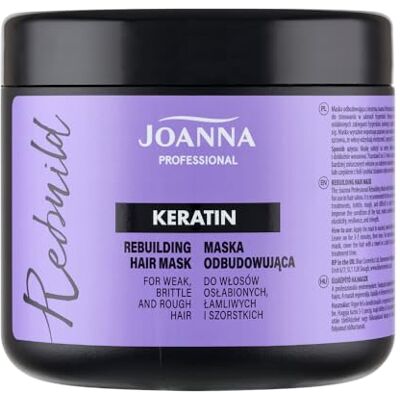 Joanna rapid de reconstruction Haarmasker met keratine voor haarbreuk professioneel 500 g Joanna rapid de reconstruction Haarmasker met keratine voor haarbreuk professioneel 500 g
