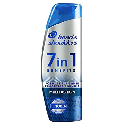 Head & Shoulders Multi Action, Anti-roosshampoo, 7-in-1, krachtige anti-roosformule, 225 ml Head & Shoulders Multi Action, Anti-roosshampoo, 7-in-1, krachtige anti-roosformule, 225 ml