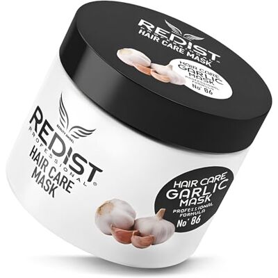 Redist Garlic Hair Care Mask 500 ml Haarmasker met knoflook Intensieve herstellende kuur Hydrateert zonder te verzwaren Beschadigd broos en droog haar Knoflook haarkuur Redist Garlic Hair Care Mask 500 ml Haarmasker met knoflook Intensieve herstellende kuur Hydrateert zonder te verzwaren Beschadigd broos en droog haar Knoflook haarkuur