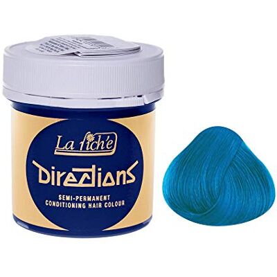 La Riche Directions Semi-Permanent Hair Color 88 ml tubes Lagoon Blue La Riche Directions Semi-Permanent Hair Color 88 ml tubes Lagoon Blue