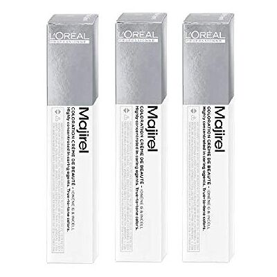 L'Oréal Professionnel Paris Loreal Majirel Haarverf, middelblond, 7, 3 stuks L'Oréal Professionnel Paris Loreal Majirel Haarverf, middelblond, 7, 3 stuks