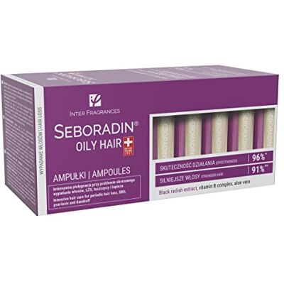 SEBORADIN Olieachtige ampullen voor vettig haar, 14 x 5,5 ml SEBORADIN Olieachtige ampullen voor vettig haar, 14 x 5,5 ml