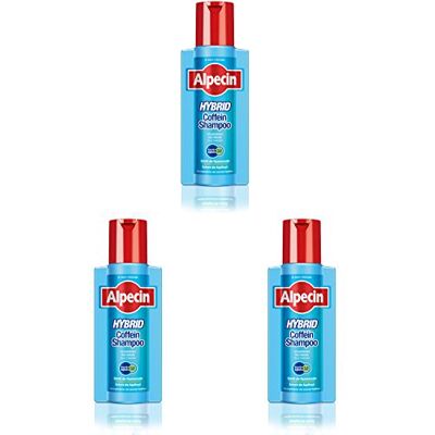 Alpecin Hybride cafeïne shampoo, 3 x 250 ml Alpecin Hybride cafeïne shampoo, 3 x 250 ml
