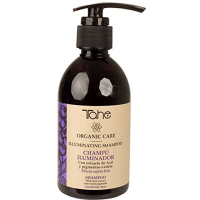 Tahe Organic Care Verhelderende shampoo voor koud blond effect, 300 ml Tahe Organic Care Verhelderende shampoo voor koud blond effect, 300 ml