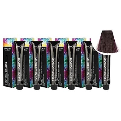 POSTQUAM 6 stuks professionele haarverf met hoge dekking, permanente kleuring, 100% dekking van wit haar, garandeert een gelijkmatige en duurzame natuurlijke kleur meer dan POSTQUAM 6 stuks professionele haarverf met hoge dekking, permanente kleuring, 100% dekking van wit haar, garandeert een gelijkmatige en duurzame natuurlijke kleur meer dan