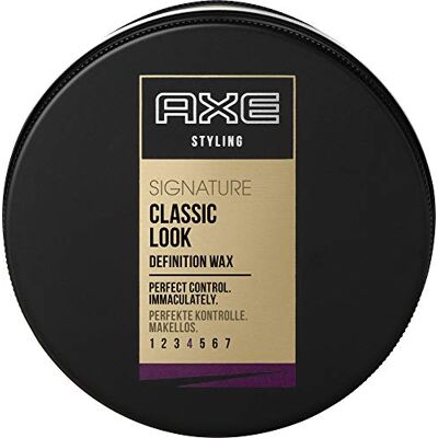 AXE Signature Classic Look langdurige stylingwax voor kort tot middellang haar, 75 ml AXE Signature Classic Look langdurige stylingwax voor kort tot middellang haar, 75 ml