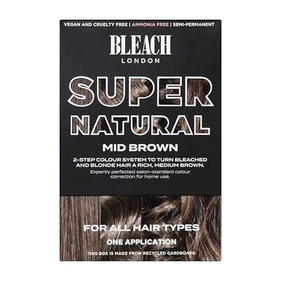 Bleach London Semi-permanente middenbruine kleurcorrectieset Bleach London Semi-permanente middenbruine kleurcorrectieset