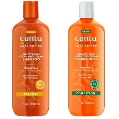 CANTU sheaboter voor shampoo en conditioner, sulfaatvrij CANTU sheaboter voor shampoo en conditioner, sulfaatvrij