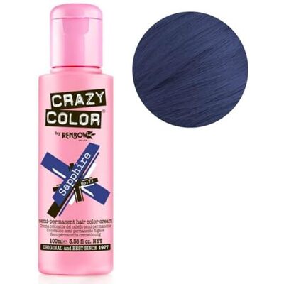 Crazy Color 100 ml, 72, saffier Crazy Color 100 ml, 72, saffier