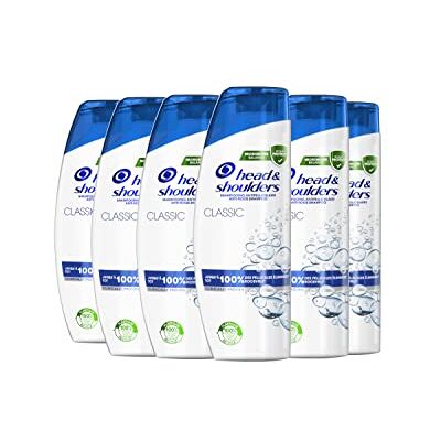Head & Shoulders Klassieke anti-roos shampoo, tot 100% van de roos, klinisch bewezen, dermatologisch getest, 6 x 285 ml Head & Shoulders Klassieke anti-roos shampoo, tot 100% van de roos, klinisch bewezen, dermatologisch getest, 6 x 285 ml