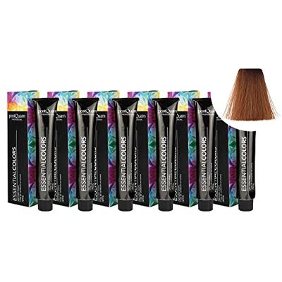 POSTQUAM Professionele haarverf met hoge dekking, 6 stuks, permanente kleuring, 100% dekking van wit haar, garandeert een gelijkmatige en duurzame natuurlijke kleur, meer dan POSTQUAM Professionele haarverf met hoge dekking, 6 stuks, permanente kleuring, 100% dekking van wit haar, garandeert een gelijkmatige en duurzame natuurlijke kleur, meer dan