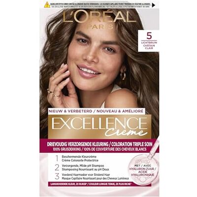 L'Oreal Paris Loreal Excellence 5 Lichtbruin L'Oreal Paris Loreal Excellence 5 Lichtbruin