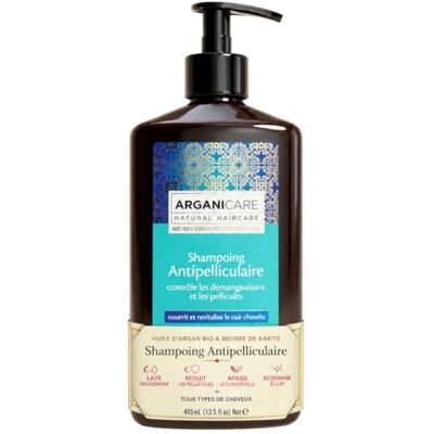 Arganicare Argan-serie, behandelende en herstellende shampoo, met biologische arganolie, reinigt en beschermt, tegen jeuk en irritatie, hoge hydratatie, 400 ml Arganicare Argan-serie, behandelende en herstellende shampoo, met biologische arganolie, reinigt en beschermt, tegen jeuk en irritatie, hoge hydratatie, 400 ml