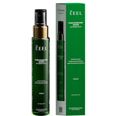 The Ceel Rozemarijn Water Tonic Spray voor haargroei Vegan Leave-In Scalp Hydraterende en anti-haaruitval spray Dagelijkse vetvrije behandeling voor alle haartypes The Ceel Rozemarijn Water Tonic Spray voor haargroei Vegan Leave-In Scalp Hydraterende en anti-haaruitval spray Dagelijkse vetvrije behandeling voor alle haartypes