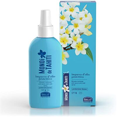 Helan Monoi de Tahiti Sparadrap beschermende olie, 3 x 100 ml, totaal 300 ml Helan Monoi de Tahiti Sparadrap beschermende olie, 3 x 100 ml, totaal 300 ml