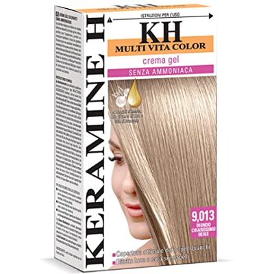 Keramine H Ammoniak Gel Creme, Licht Blond, 110 ml, Beige Keramine H Ammoniak Gel Creme, Licht Blond, 110 ml, Beige