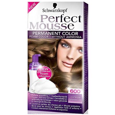 Got2B Schwarzkopf Perfect MoUSSE 600 lichtbruin haarverf Got2B Schwarzkopf Perfect MoUSSE 600 lichtbruin haarverf