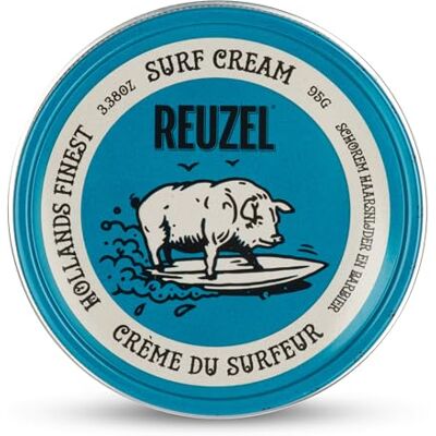 REUZEL Surf zalf matte crème voor mannen, flexibele stylingcrème, 3,38 oz/95 g REUZEL Surf zalf matte crème voor mannen, flexibele stylingcrème, 3,38 oz/95 g