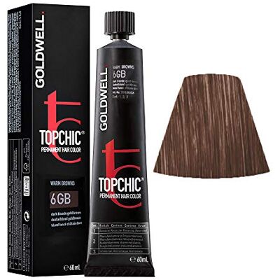 Goldwell 6 GB Dark Blond Topchic Warm Browns TB 60 ml Goldwell 6 GB Dark Blond Topchic Warm Browns TB 60 ml