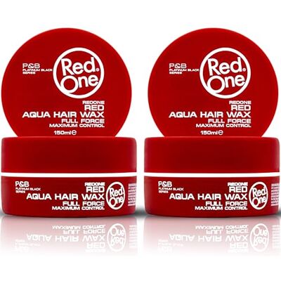 Redone Waterhaarwax rood 150 ml randcontrole ultra grip haarwax voor mannen en vrouwen aardbeigeur maximale controle 2 stuks Redone Waterhaarwax rood 150 ml randcontrole ultra grip haarwax voor mannen en vrouwen aardbeigeur maximale controle 2 stuks