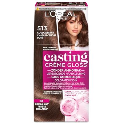 L'Oreal Paris Loreal Casting Creme Gloss 513 Iced Truffle L'Oreal Paris Loreal Casting Creme Gloss 513 Iced Truffle