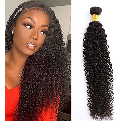 huarisi 1 bundel, Braziliaans echt haar, weave Grade 8a, Virgin Kinky Curly Hair Bundels, Onbewerkt, Braziliaans Remy-haar, extensions, dubbel geweven, natuurlijke kleur (100 +/- 5 g)/stuk (66 cm) huarisi 1 bundel, Braziliaans echt haar, weave Grade 8a, Virgin Kinky Curly Hair Bundels, Onbewerkt, Braziliaans Remy-haar, extensions, dubbel geweven, natuurlijke kleur (100 +/- 5 g)/stuk (66 cm)