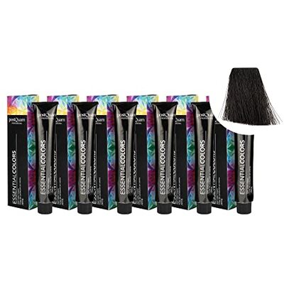 POSTQUAM Professionele haarverf met hoge dekking, 6 stuks, permanente kleuring, 100% dekking van wit haar, garandeert een gelijkmatige en duurzame natuurlijke kleur, meer dan POSTQUAM Professionele haarverf met hoge dekking, 6 stuks, permanente kleuring, 100% dekking van wit haar, garandeert een gelijkmatige en duurzame natuurlijke kleur, meer dan