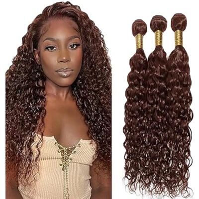 Tuheerst 61 66 71 cm #4 Chocolade Bruin Bundels Menselijk Haar Double Weft Water Wave Menselijk Haar Extensions Onbewerkt Braziliaans Virgin Haar Totaal 3 Bundels Totaal 150 g Tuheerst 61 66 71 cm #4 Chocolade Bruin Bundels Menselijk Haar Double Weft Water Wave Menselijk Haar Extensions Onbewerkt Braziliaans Virgin Haar Totaal 3 Bundels Totaal 150 g
