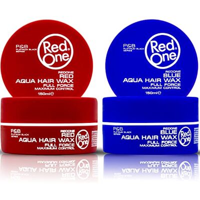 Redone Red One RED & BLUE Full Force haarstylingwas, 150 ml, 2 stuks Redone Red One RED & BLUE Full Force haarstylingwas, 150 ml, 2 stuks