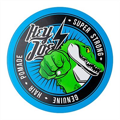 HEY JOE ! Genuine Hair Pomade Super Strong Pro Size, haarwax met hoge bevestiging, maat XL, 350 ml HEY JOE ! Genuine Hair Pomade Super Strong Pro Size, haarwax met hoge bevestiging, maat XL, 350 ml