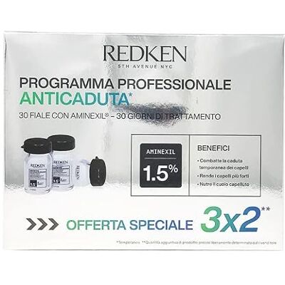 Redken Cerafill Professioneel anti-ticadute-programma, 30 ampullen 6 ml Redken Cerafill Professioneel anti-ticadute-programma, 30 ampullen 6 ml