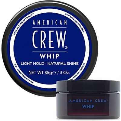 American Crew Whip Cream Haarcrème voor heren, natuurlijke look, 85 g American Crew Whip Cream Haarcrème voor heren, natuurlijke look, 85 g