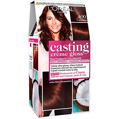 L'Oreal Paris L'OREAL Casting 400 bruin crème zonder ammoniak – estrosa haarverf L'Oreal Paris L'OREAL Casting 400 bruin crème zonder ammoniak – estrosa haarverf