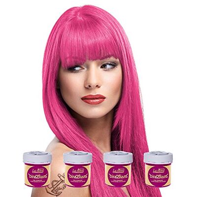 La Riche 4 x Directions Semi-Permanent Haarkleur 88 ml tubes – Carnation Pink La Riche 4 x Directions Semi-Permanent Haarkleur 88 ml tubes – Carnation Pink