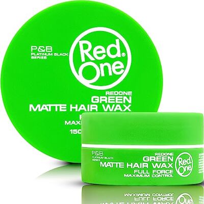 Redone Matte groene haarwas, 150 ml, ultra grip en matte afwerking, kokosnootgeur, stylingwas voor dames en heren, sterke controle en langdurige stijl, niet-vette formule Redone Matte groene haarwas, 150 ml, ultra grip en matte afwerking, kokosnootgeur, stylingwas voor dames en heren, sterke controle en langdurige stijl, niet-vette formule