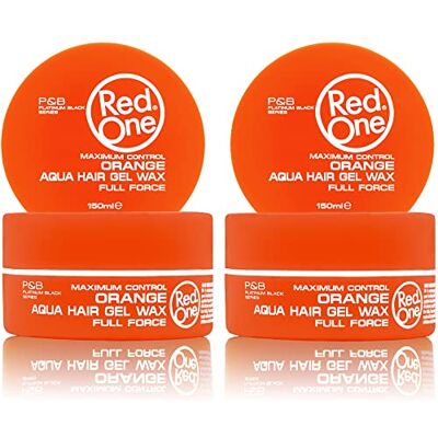 Redone 2 stuks oranje waterhaarwas, 150 ml, ultra grip, haarwax voor mannen en vrouwen, oranje geur, maximale controle Redone 2 stuks oranje waterhaarwas, 150 ml, ultra grip, haarwax voor mannen en vrouwen, oranje geur, maximale controle