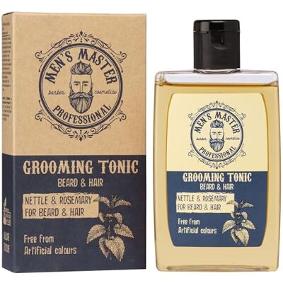 MEN'S MASTER Styling Tonic voor haar en baard Haar- en baardverzorgingsproduct Volumegevend en texturerend Styling Tonic voor mannen Gezichts- en baardverzorging voor mannen Verzorging MEN'S MASTER Styling Tonic voor haar en baard Haar- en baardverzorgingsproduct Volumegevend en texturerend Styling Tonic voor mannen Gezichts- en baardverzorging voor mannen Verzorging