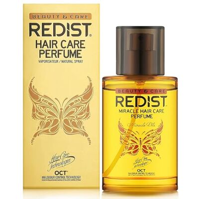 Redist Hair Perfume 40 Overdose Haargeur voor dames, langdurige geur, neutraliseert onaangename geuren, 50 ml spray, voor haarverzorging en dagelijkse glans, spray Redist Hair Perfume 40 Overdose Haargeur voor dames, langdurige geur, neutraliseert onaangename geuren, 50 ml spray, voor haarverzorging en dagelijkse glans, spray