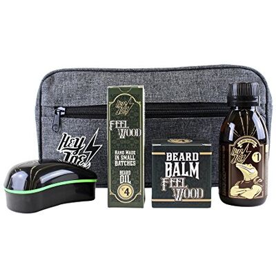 HEY JOE Bearded Survival Kit Deluxe Nr. 4 Bartarrangement Set bestaande uit: olie, balsem, shampoo, baardborstel en geschenktasje HEY JOE Bearded Survival Kit Deluxe Nr. 4 Bartarrangement Set bestaande uit: olie, balsem, shampoo, baardborstel en geschenktasje