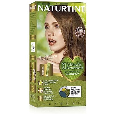 Naturtint Permanente haarkleur zonder ammoniak 100% dekking van wit haar natuurlijke en langdurige kleur 170 ml Naturtint Permanente haarkleur zonder ammoniak 100% dekking van wit haar natuurlijke en langdurige kleur 170 ml
