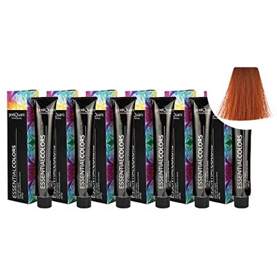 POSTQUAM Professionele haarverf met hoge dekking, 6 stuks, permanente kleuring, 100% dekking van wit haar, garandeert een gelijkmatige en duurzame natuurlijke kleur, meer dan POSTQUAM Professionele haarverf met hoge dekking, 6 stuks, permanente kleuring, 100% dekking van wit haar, garandeert een gelijkmatige en duurzame natuurlijke kleur, meer dan