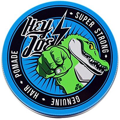 HEY JOE Genuine Hair Pomade Super Strong 100 ml Super sterke fixatie haarzalf 100 ml HEY JOE Genuine Hair Pomade Super Strong 100 ml Super sterke fixatie haarzalf 100 ml