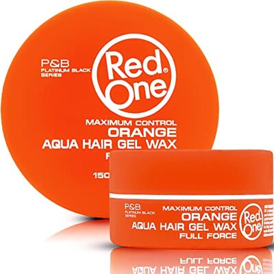 Redone Aquatische haarwas, oranje, 150 ml, ultra grip, haarwax voor mannen en vrouwen, oranje geur, maximale controle Redone Aquatische haarwas, oranje, 150 ml, ultra grip, haarwax voor mannen en vrouwen, oranje geur, maximale controle