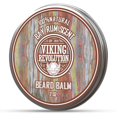 Viking Baardbalsem Wax na shampoo zonder uitspoelen voor mannen met argan- & jojoba-olie Kap, versterking & verzacht baard & snor geur van bessenrum 57g Viking Baardbalsem Wax na shampoo zonder uitspoelen voor mannen met argan- & jojoba-olie Kap, versterking & verzacht baard & snor geur van bessenrum 57g