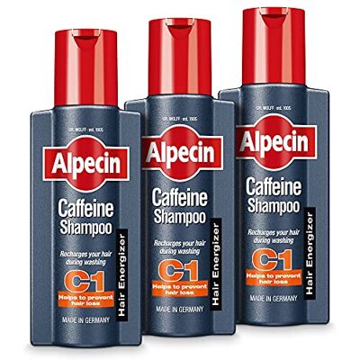 Alpecin Cafeïne Haarshampoo 250 ml (Pack Van 3) Alpecin Cafeïne Haarshampoo 250 ml (Pack Van 3)